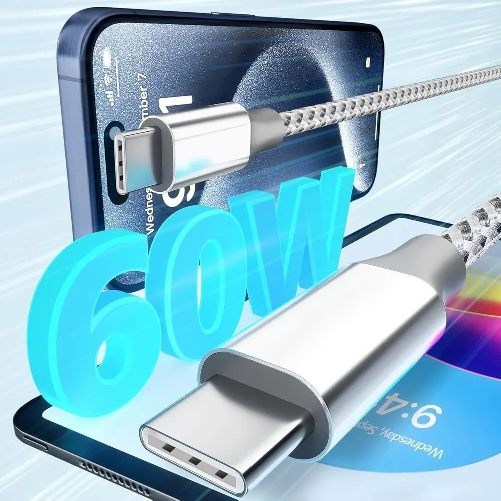 USB C Cable,3 Pack 10FT USB C